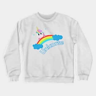 Rainbow Unicorse Crewneck Sweatshirt